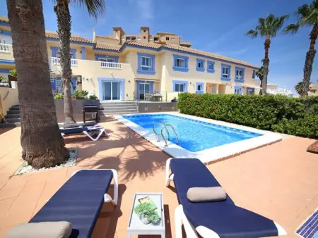 Villa à San Javier, Spectaculaire villa près de la mer avec jardin et piscine privée - L1073136