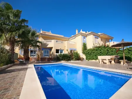 Villa à San Javier, Grande villa avec vue à 90m de la plage et piscine privée - L1073156