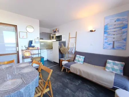 Studio cosy pour 4 à Piau-Engaly, balcon, vue pistes - Photo 1