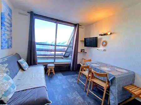 Studio cosy pour 4 à Piau-Engaly, balcon, vue pistes - Photo 5