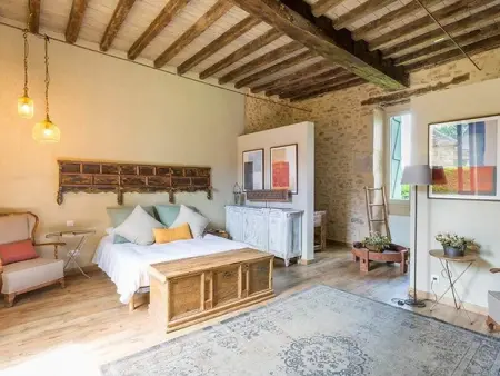 Maison en pierre avec piscine chauffée à Paunat - Photo 9