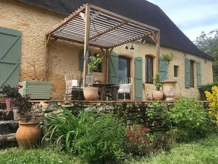Maison en pierre avec piscine chauffée à Paunat - Photo 15