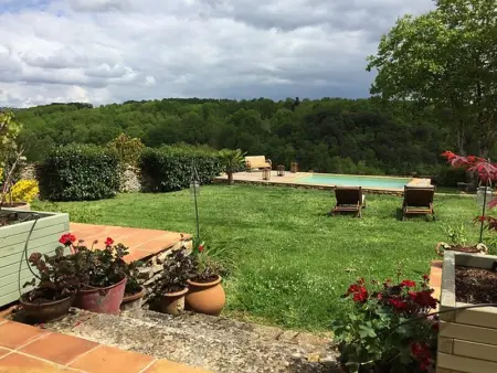 Maison en pierre avec piscine chauffée à Paunat - Photo 16