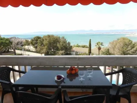 Appartement à Salou, Appartement à Cap Salou avec vue mer, clim et WIFI, proche plages - L1073297