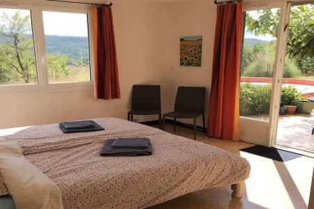 La belle vue, Maison à Villecroze avec piscine et jardin - Photo 11