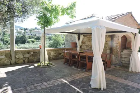 Casa del Re, Spacieuse maison de vacances avec piscine privée à Paizze - Photo 3