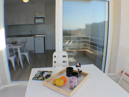 Appartement à Roses, Appartement confortable à Roses avec piscine, jardin et proche plage pour 4 personnes - L1073699