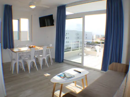 Appartement à Roses, Appartement à Roses pour 6 personnes avec piscine et jardin dans un quartier calme - L1073737