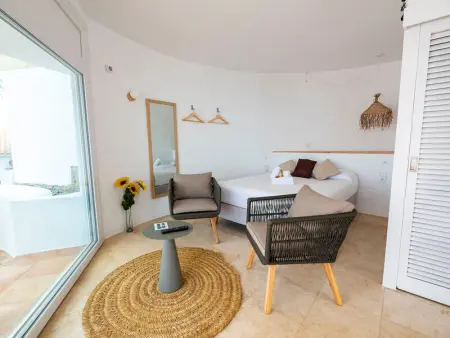 Appartement à Roses, Appartement   à Rosas pour 2 personnes avec piscine commune - L1073738