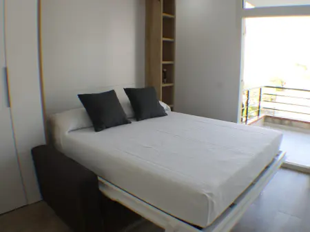 Appartement à Roses, Appartement à Rosas pour 4 avec piscine commune, jardin et près de la plage - L1073820