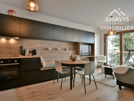 Appartement à Le Grand Bornand, Appartement moderne avec vue sur les pistes et cuisine équipée - L1073903