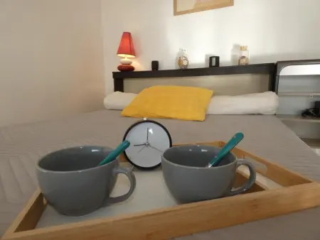 Studio bord de mer, balcon, animaux bienvenus, parking - Notre-Dame-de-Monts - Photo 17