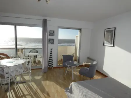 Studio bord de mer, balcon, animaux bienvenus, parking - Notre-Dame-de-Monts - Photo 28