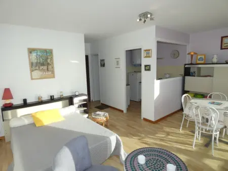 Studio bord de mer, balcon, animaux bienvenus, parking - Notre-Dame-de-Monts - Photo 30