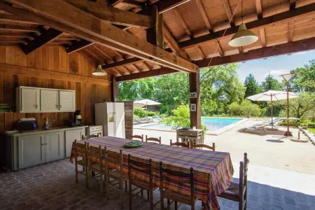 Métairie du Vignaud 16P, Maison de vacances à Bourgnac avec piscine privée - Photo 16