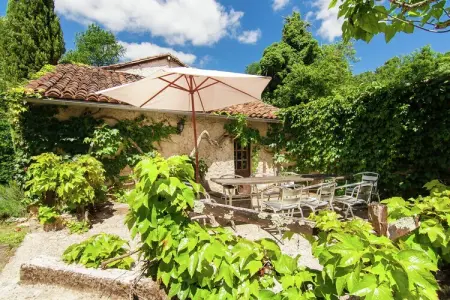 Métairie du Vignaud 16P, Maison de vacances à Bourgnac avec piscine privée - Photo 38
