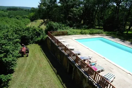 Pierre Trouée 6P, Maison de campagne luxuriante avec piscine privée - Photo 8