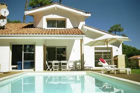 Villas du Club Royal Aquitaine 1, Villa à Moliets près du Golf & Piscine - Photo 12