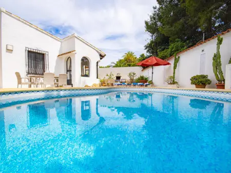 Villa à Benissa, Villa romantique 2 ch, piscine privée, clim, WiFi, proche plage à Benissa - L1074582