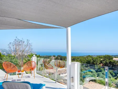 Villa à Moraira, Villa de luxe à Moraira avec piscine privée, climatisation et animaux admis - L1074599