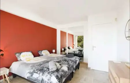 Appartement spacieux avec vue au Cannet 114 m², Appartement 6 personnes à Le Cannet - Photo 7