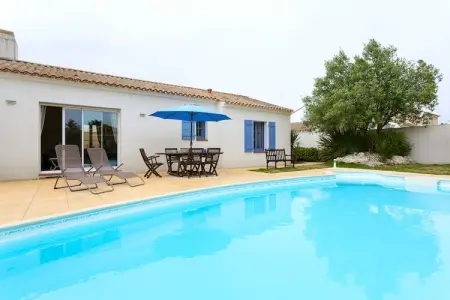 Le Domaine de Vertmarines 3, Villa à St. Jean-de-Monts avec Piscine Privée - Photo 9