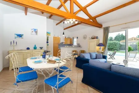 Le Domaine de Vertmarines 3, Villa à St. Jean-de-Monts avec Piscine Privée - Photo 13