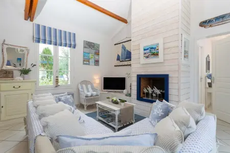 Le Domaine de Vertmarines 2, Villa chic au bord de la plage - Photo 11