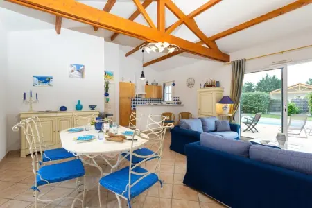 Le Domaine de Vertmarines 2, Villa chic au bord de la plage - Photo 13