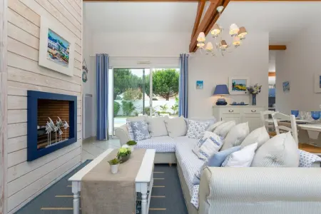 Le Domaine de Vertmarines 2, Villa chic au bord de la plage - Photo 14