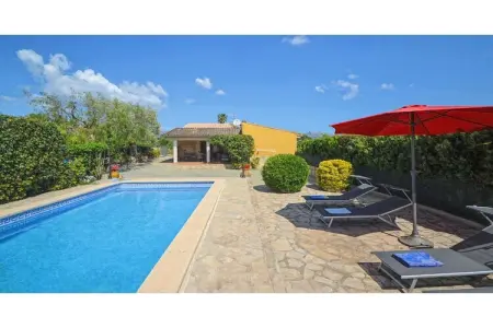 Sa Sini, Cottage à Búger avec Piscine et Vue - Photo 1