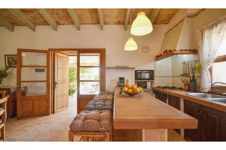 Sa Sini, Cottage à Búger avec Piscine et Vue - Photo 16