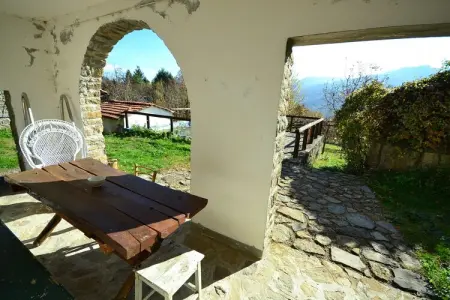 Partitoio Panorama, Chalet rustique avec piscine - Photo 6