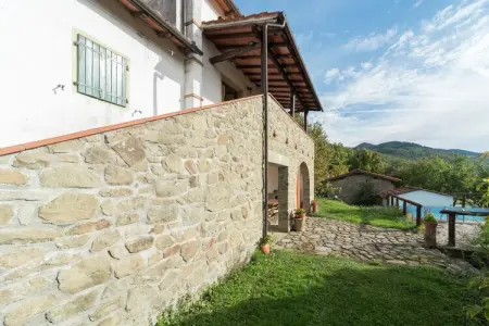 Partitoio Panorama, Chalet rustique avec piscine - Photo 9