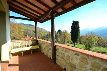 Partitoio Panorama, Chalet rustique avec piscine - Photo 31