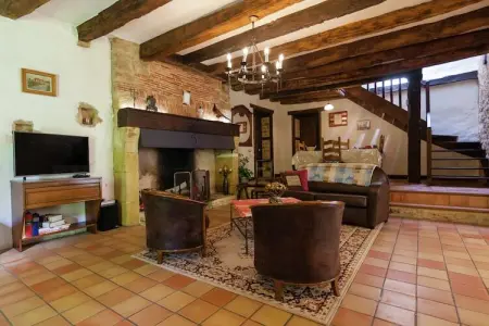 Les Raneaux 12P, Spacieuse ferme avec piscine - Photo 9