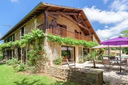Les Raneaux 12P, Spacieuse ferme avec piscine - Photo 17