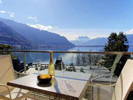 Le National Montreux, Appartement 8 personnes à Montreux - Photo 4