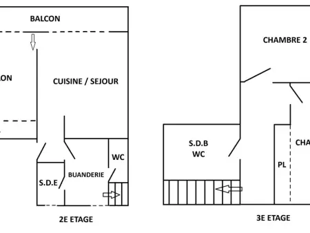 Charmant duplex rénové au cœur de Lajarrige avec wifi - Photo 12