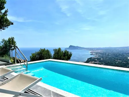 Maison à Altea, Villa de luxe à Altea avec piscine privée et climatisation - L1075718