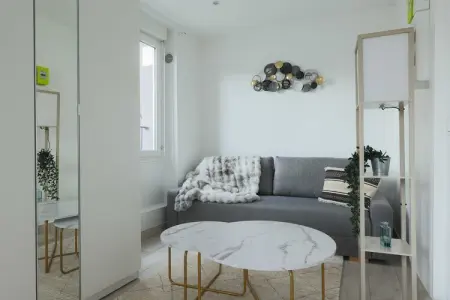 YB-50-TILLEULS-2-G, Appartement 2 personnes à Boulogne Billancourt - Photo 1