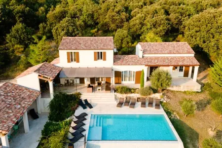 La Colline de Rêve plus 4 gîtes, Villa en Provence avec Piscine Infinie - Photo 6