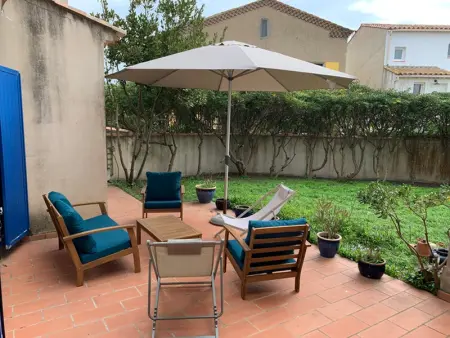 Maison à Saintes Maries de la Mer, Maison 10 pers, proche mer, terrasse, 2 parkings - L1075887