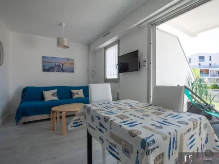 Appartement à La Rochelle, Studio bis avec balcon à La Rochelle, parking inclus - L1076013