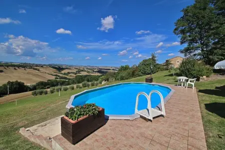 Tramonto, Appartement à Piticchio avec Piscine et BBQ - Photo 2