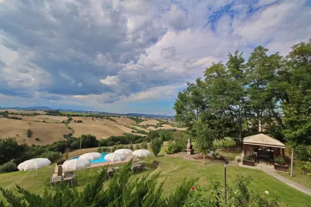 Tramonto, Appartement à Piticchio avec Piscine et BBQ - Photo 11
