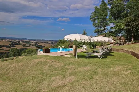 Tramonto, Appartement à Piticchio avec Piscine et BBQ - Photo 27