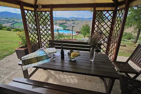 Tramonto, Appartement à Piticchio avec Piscine et BBQ - Photo 33
