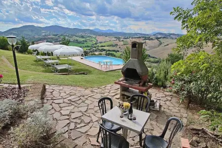 Tramonto, Appartement à Piticchio avec Piscine et BBQ - Photo 34
