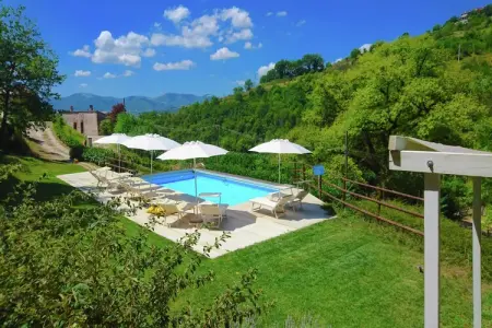 Casa Argento, Villa spacieuse à Fabriano avec piscine - Photo 6
